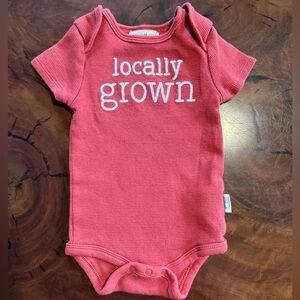 Rabbit + Bear Organic Cotton "Home Grown" Onesies
